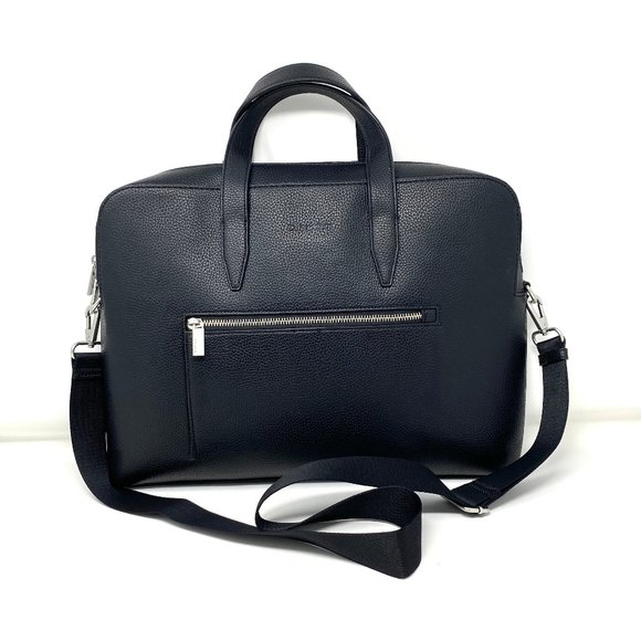 Calvin Klein Other - Calvin Klein Men Bag Case 4640 0400 001 Laptop Sleeve Business Black Leather Zip